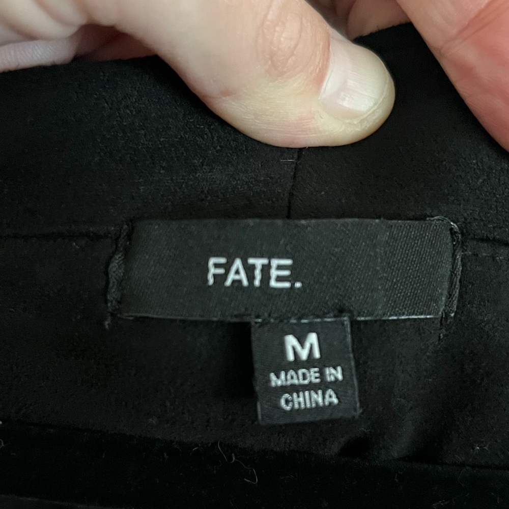Fate Soft Suede Open Sweater - Picture 3 of 5